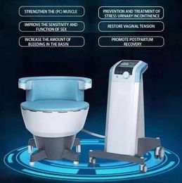 EMS Adelgazante EMS Silla para el suelo pélvico Silla de musculación Máquina de belleza Reparación posparto Entrenador muscular Ejercicio del suelo pélvico Estimulador de estiramiento vaginal