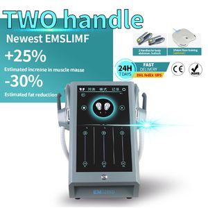 EMS Slimming Emslim Butt Lift Machine ABS Patroon 2 Dubbele handgreep lichaam Vernieuw spierbehandeling Up en Fat Removal Beauty Salon China Factory