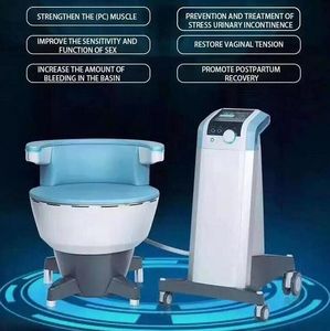 EMS Slimming Machine EMS BELVISCHE SPUSCLE REPARATIE STOEL Instrumentbehandeling voor lichaamsvorming van cellulitisreductie Vet verminderen EM-voorzitter