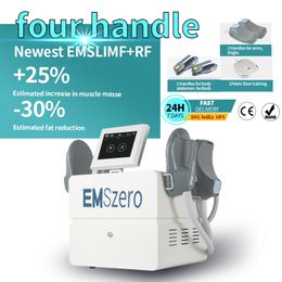 Ems minceur machine signifie examen du traitement de la ceinture emshape em plus mince portable 4 poignée stimulateur musculaire beauté spa appareil