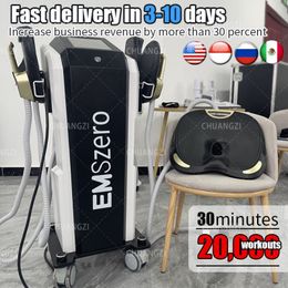 Ems Tesla Neo 6500W 14Tesla Hi-Em Body Sculpt Machine Nova Stimulateur Musculaire Équipement D'entraînement Pour Salon