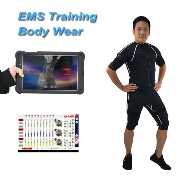 Combinaison d'entraînement Ems Équipement de physiothérapie Stimulateur musculaire Ems Bodybuilding XEMS Stimulation musculaire sans fil Machines de fitness