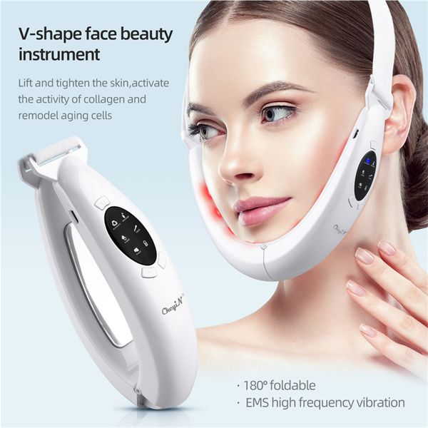 Machine de Lifting du visage Ems V Line, plus mince, raffermissement de la peau, forme en V, retrait du Double menton, rehaussement des joues, soins de beauté