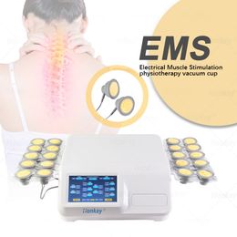 EMS MASSAGE MASSAGE MASSAGE Thérapie anti-cellulite Muscle Détendez le stimulateur musculaire EMS Stimuleur complet du corps Machine de soulagement de la douleur