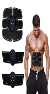 EMS draadloze spierstimulator Smart Fitness Abdominal Training Device Electric Slimming Belt Stickers Body Slankriem unisex1933770