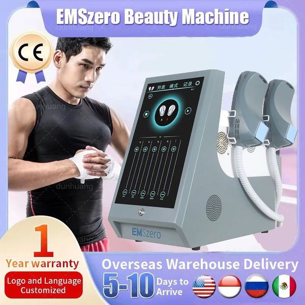 Emslim 4 Poignées NEO Appareil de Mésothérapie HIEMT Machine Nouvelle Stimulation Musculaire Emszero 13 Tesla Bikini Corps EmsSlim Minceur Élimination des Graisses