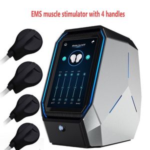 Machine d'amincissement du corps musculaire EMslim Technologie de forme Musculation Élimination des graisses Traitement de la cellulite Équipement de simulation avec 4 poignées