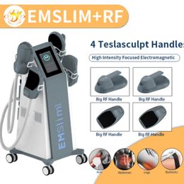 Emslim Estimulador muscular 4 asas Hi-Emt Rf cuerpo brazo Ems músculo esculpir pérdida de peso levantamiento de glúteos equipo de salón de belleza 366