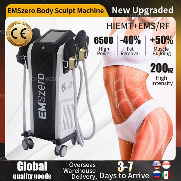 Emslim Neo 14Tesla 6500W électromagnétique Emszero élimination des graisses façonnage du corps Stimulation musculaire minceur Machine Salon