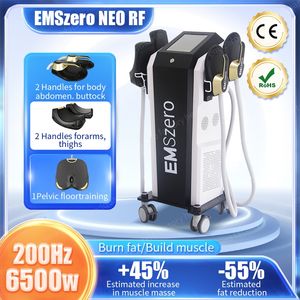 EMSLIM Neo 6500W EMS Slimming Machine EMSzero RF Electromagnetic Muscle Stimulation Body Sculpting Pelvic Equipment