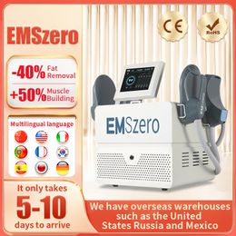 EMSLIM Neo Machine EMS Stimulater Afslanken Spier Body Sculpt Vet Verwijderen Hi-emt EMSzero 6000W 200Hz Voor salon Nova