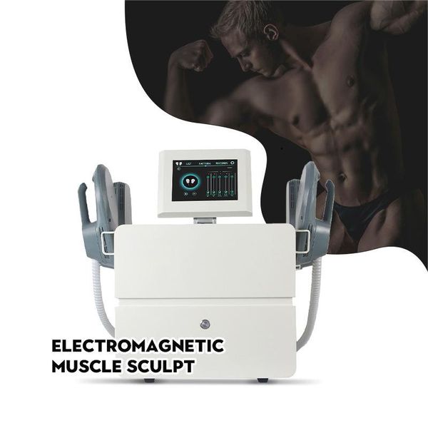 Estimulador muscular EMSLIM NEO USO EN EL HOGAR adelgazar 4 manijas con máquina de RF EMS Muscle Build EMSzero HIEMT pérdida de peso esculpir el cuerpo moldear el equipo del salón de belleza