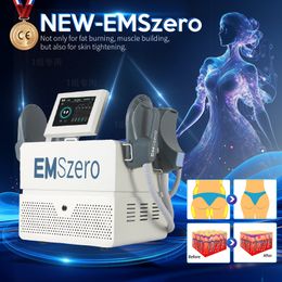 EMSLIM Neo Power 6500W Hiemt Body Sculpt Machine 4 Mango Almohadilla pélvica Opcional Ems Estimulador muscular Emszero