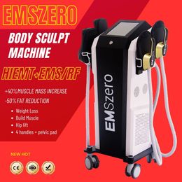 EMSSLIM Nova 14 Tesla 6500W Power High Power 4 NEO Handgrepen Hi-emt Body Sculpt EMS Spierstimulatie Emszero Machine