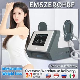 Emslimming dernier équipement RF Emszero Nova 14 Tesla hi-emt Machine avec 4 poignées stimulent l'exercice musculaire des graisses