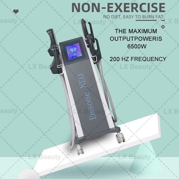 Máquina para esculpir el cuerpo Emsone NEO que forma el dispositivo de Estimulador muscular RF de radiofrecuencia EMS de 200hz