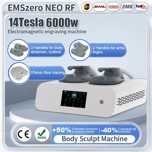 Emszero 14Tesla 6000W RF hi-emt EMS, Machine de sculpture corporelle, stimulateur musculaire, équipement de Massage pour Salon, nouveau 2024