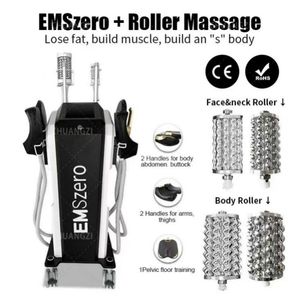 EMSZERO 14Tesla 6500W HIEMT Roller Muscle Building et RF Slimming Technology Réalisez votre corps de rêve avec une machine mince