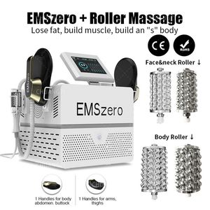 EMSzero 2 en 1 Minceur Machine DLSEMSLIM La Stimulation Musculaire Réduit la Cellulite Intérieure Boule Rouleau Graisse Minceur Machine