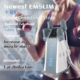 Emszero Beauty EMS Electromagnético de la construcción de músculos Estimulador 2/4/5 maneja la máquina de adelgazamiento del cuerpo