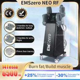 Máquina de remodelación corporal EMSzero, máquina de contorno corporal no invasiva, construcción de músculos abdominales, DLS-EMSLIM NEO RF