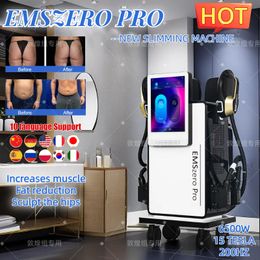 EmsZero Body Sculpting Machine EMS Zero HIEMT lichaamsdoelen die vet spierstimulatie verminderen, lift liftvet brandende professional