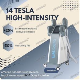 EMSzero Body Afslanken Spierstimulatie Verminderen Vet Fitness Machine 14 Tesla Body Beeldhouwen Machine Schoonheidssalon Nieuwe