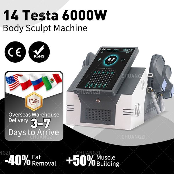 EMSzero HI-EMT 6000W façonnage Machine électro-aimant Muscle stimuler l'élimination des graisses sculpter le corps pour Salon