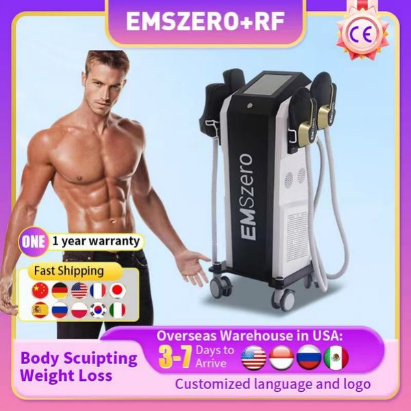 Emszero Hi-emt Neo Body Sculpt EMS Nova 14 Tesla 6500W, máquina adelgazante y reductora de grasa muscular, equipo de estimulación