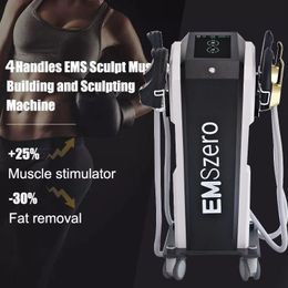 EmsZero HIEMT 12 Tesla spierstimulator Slankmachine Emslim Neo Sculpt 4 handgrepen met RF Vet Burning EMS Body Sculpting Slim Hi-Emt Muscle Trainer Device