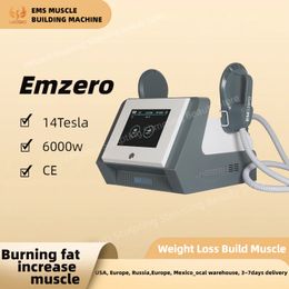 EMSzero Hot Sales EMS Body Sculpt Spierstimulator 6000 W HI-EMT 14 Tesla Hoge Intensiteit Afslanken Fitnessapparatuur RF