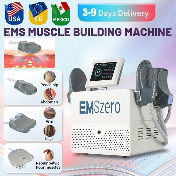 EMSZERO Machines NEO HI-EMT RF EMS 14 stimulateur musculaire Tesla 2024 sculpture professionnelle 6500w 5 poignées ceinture pelvienne