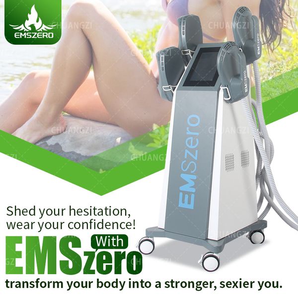 EMSZERO Machines NEO HI-EMT RF EMS stimulateur musculaire électromagnétique 2024 sculpture professionnelle 6500w 5 poignées ceinture pelvienne
