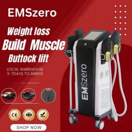 EMSzero – stimulateur de renforcement musculaire RF Ems, Machine de sculpture corporelle amincissante, dispositif de combustion des graisses corporelles, 4 poignées/coussinets pelviens en option
