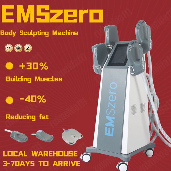 Emszero – Machine amincissante à électro-aimant musculaire, réduisant la graisse, 2/4/5 poignées, stimulateur 14 Tesla Hi-Emt, Salon de beauté