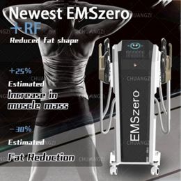 EMSzero – stimulateur musculaire, articles de beauté, NEO HIEMT, 2/4/5 poignées avec coussinets de Stimulation RF, mise en forme pour brûler les graisses en option