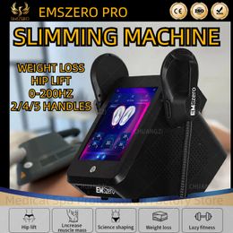 EMSzero Neo 15 Tesla 6500W Hi-Emt EMS portátil adelgazamiento muscular y pérdida de peso grabado máquina para esculpir el cuerpo salón