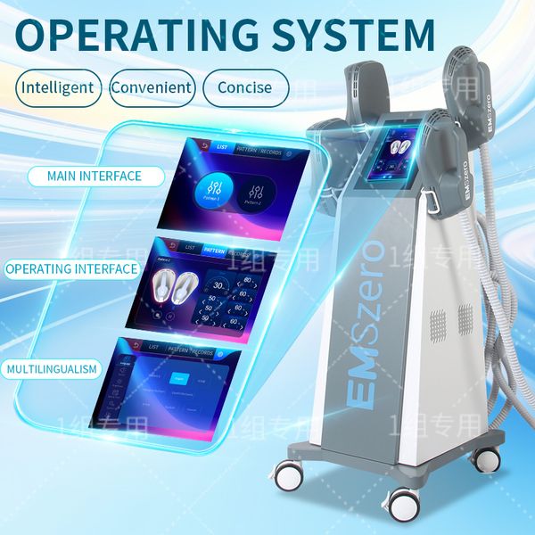 Emszero Neo Body Sculpting Machine Forming 14 Teslas 6500W 200Hz EMS Radiofrecuencia RF Muscle Stimulator Dispositivo