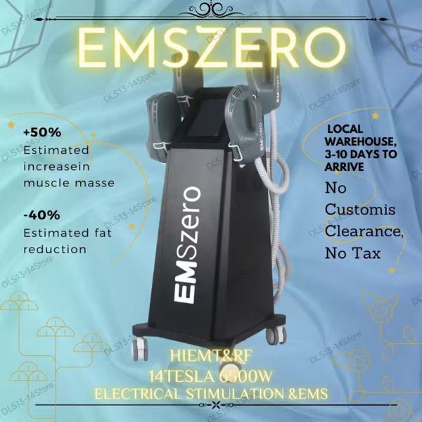 EMSzero Neo Hi-emt Muscle Stimulation 14 Tesla 6500W Fat Burning Body Sculpting Machine Pour Salon