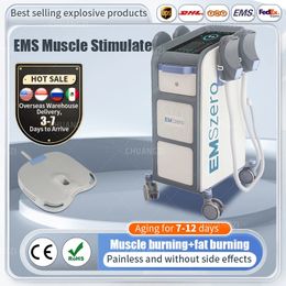 EMSzero NEO RF 14 Tesla Body EMS Contouring Sculpt Eliminación de grasa Hi-emt Máquina moldeadora de adelgazamiento 2024