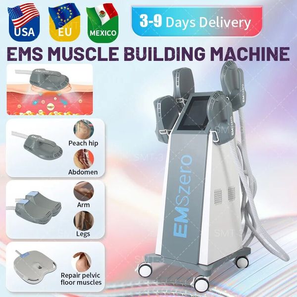 EMSzero NEO RF Machine 2024 EMS corps amincissant sculptant la combustion des graisses Nova poids 14 Tesla Muscle électromagnétique