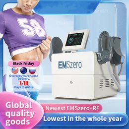 EMSZERO NEO RF MACHINE 6000W DLS EMSLIM 14 TESLA R/F HI-EMT Body Sculpt vetverlies met 4 handgrepen Build spier neo-update