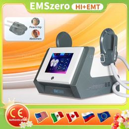 EMSZERO NEO RF AFslankmachine 5000W 14 TESLA HIEMT EMSLIM BODY EMS 2/4/5 HANDVATTEN SALON NIEUWE MACHINE Hot