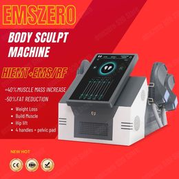 EMSZERO NEO RF AFslankmachine 6500W 14 TESLA HIEMT EMSLIM BODY EMS 2/4/5 HANDVATTEN SALON NIEUWE MACHINE Hot