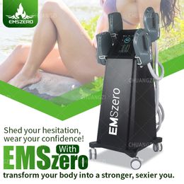 EMSzero Neo Slim RF 14 Tesla 6500W EMS HI-EMT Máquina para esculpir el cuerpo Peso electromagnético Elimina la grasa corporal