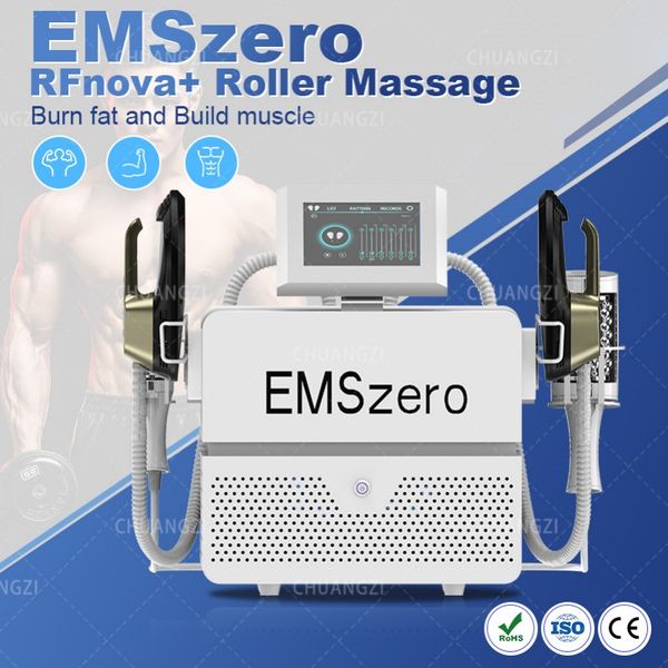 EMSZERO Roller Massage 2-in-1 Revoluciona tu rutina de ejercicios con el 14 Tesla Hi-EMT Muscle Gainer y Roller Massage