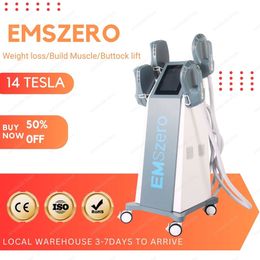 Emszero minceur corps sculptant réduisant la graisse Machine avec 2/4/5 poignées stimulateur électromagnétique Muscle 6500W Salon de beauté