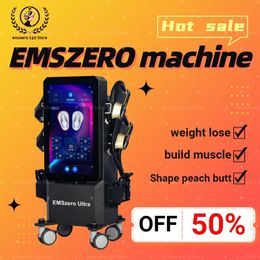 Emszero Ultra 15 Tesla 6500W puissant Hi-Emt RF Slimming Machine Neo EMS Muscle Sculting Stimulateur Équipement de beauté électromagnétique à haute intensité