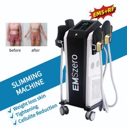 EMT EMS corps amincissant façonnant le stimulateur musculaire électronique 4 poignées Ems Neo RF Machine de sculpture musculaire mince