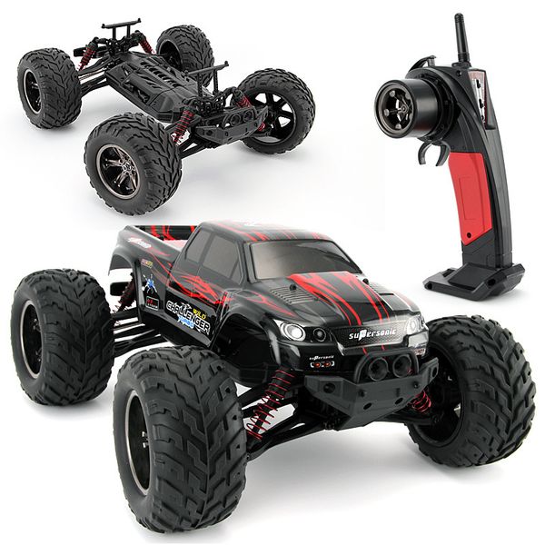 O4 1/12-2.4G-Control Remoto 42Km/h Monster Truck, 4WD Off-Road Car, Diferencial Gear, Cool Drift, 4-Shock Absorbers, Kids Boy Gift,2-2